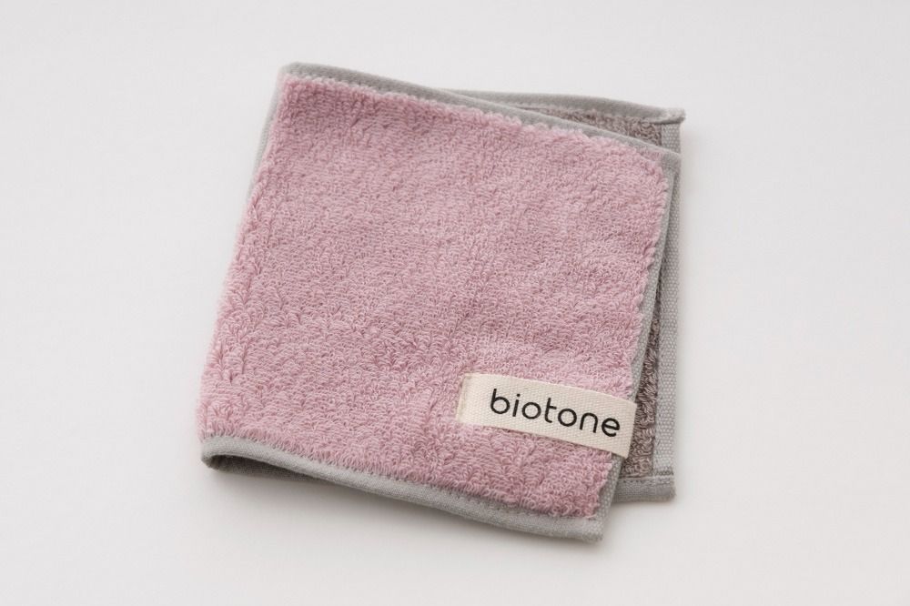 biotone（ビオトーン）（ハーフタオルハンカチ）