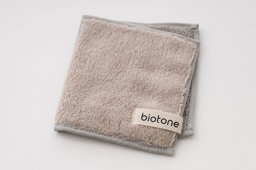 biotone（ビオトーン）（ハーフタオルハンカチ）