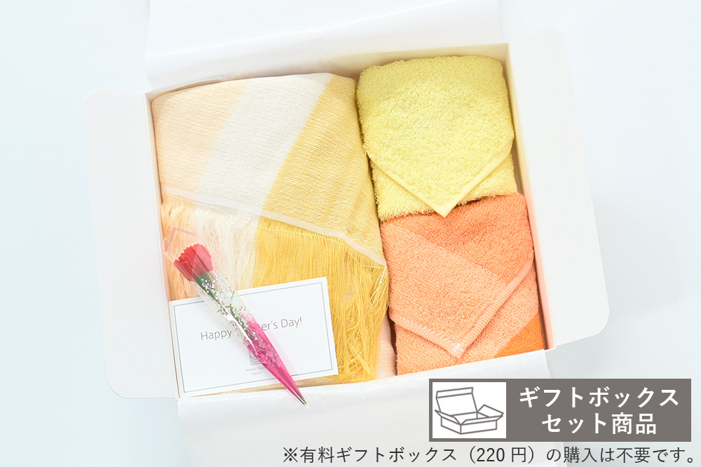 母の日ギフト　おでかけセット（イエロー）