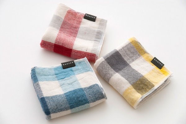 ブロックチェック（ハンカチ）