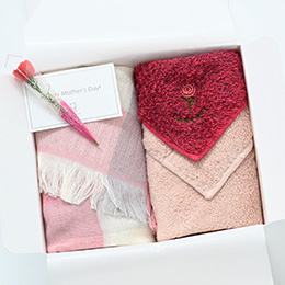 母の日ギフト　おでかけセット（ピンク）